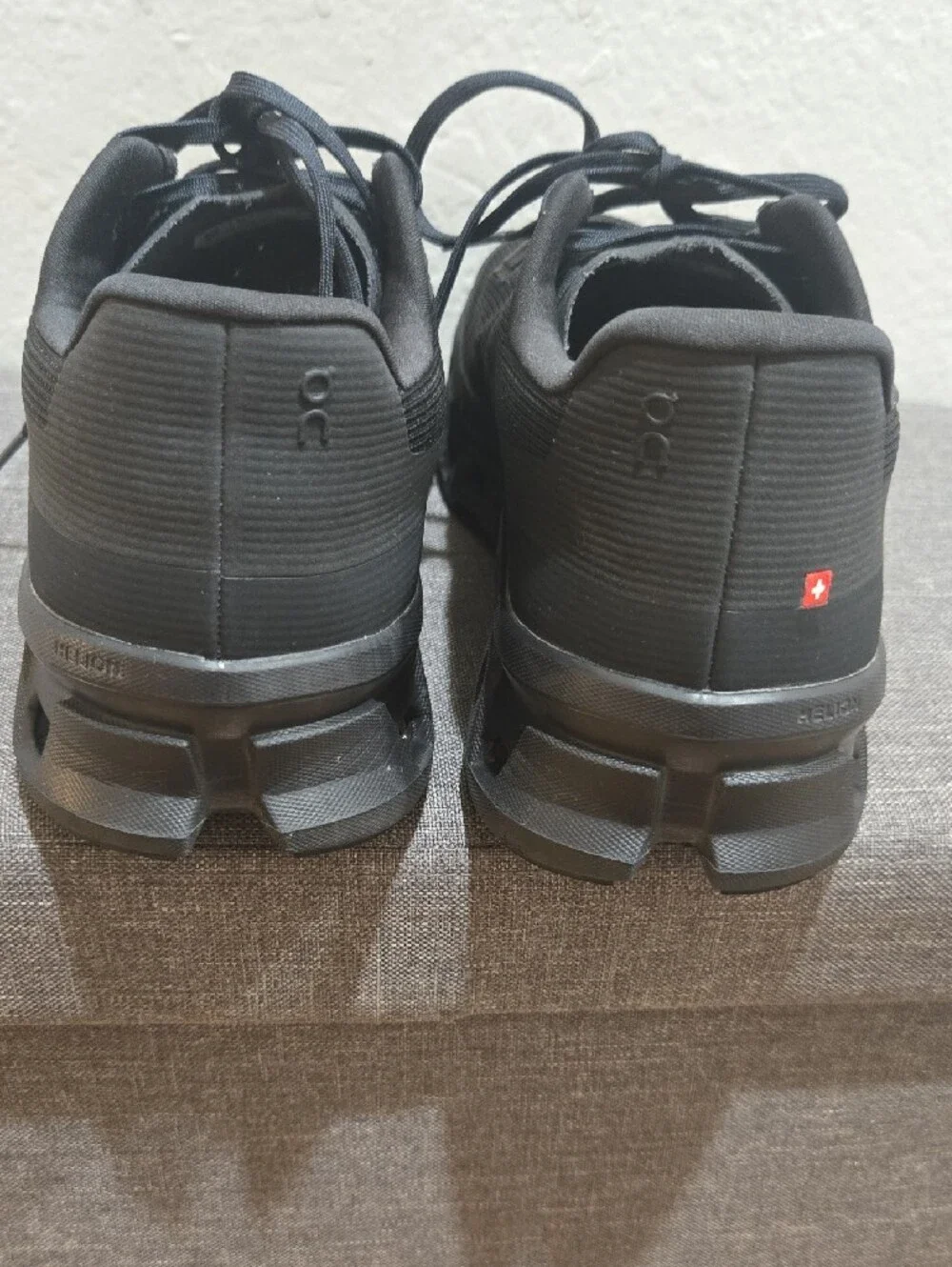 On Running Men's All-Black Athletic Running Shoes